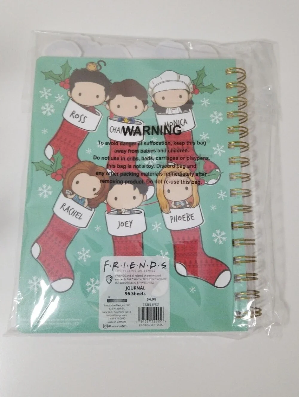 FRIENDS Series Christmas Journal